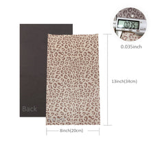 Load image into Gallery viewer, Textured Animal Print Faux Leather Set

