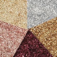 Load image into Gallery viewer, Autumn Glitter Vegan Leather A5 Set
