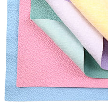 Load image into Gallery viewer, Pastel Litchi Grain Vegan Leather Set
