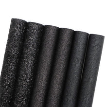 Load image into Gallery viewer, Black Vegan Leather Set
