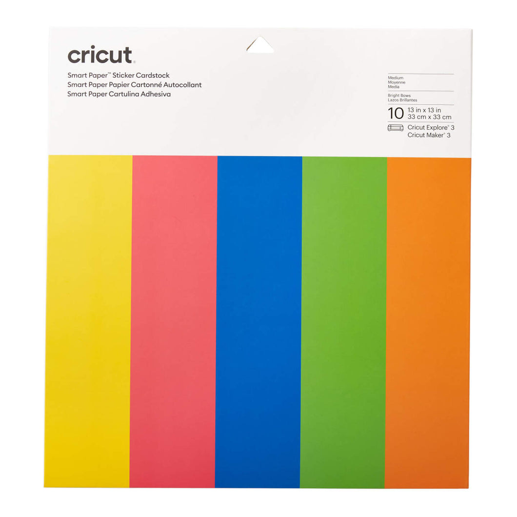 Cricut Smart Paper™ Sticker Cardstock - Bright Bow