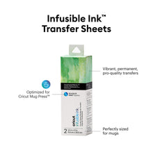 Load image into Gallery viewer, Infusible Ink™ Transfer Sheets - Green Watercolor
