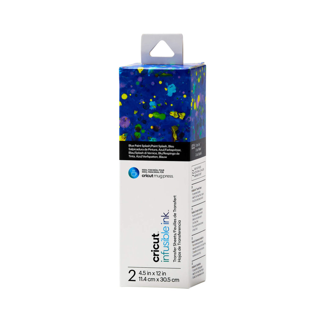 Infusible Ink™ Transfer Sheets - Blue Paint Splash