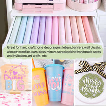 Load image into Gallery viewer, Matte Adhesive Craft Vinyl - Sweet Pink
