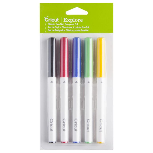 Cricut Explore / Maker Fine Point Pen Set - Classics 5 Pack