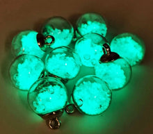 Load image into Gallery viewer, Glow in the Dark Ball Pendant - Blue

