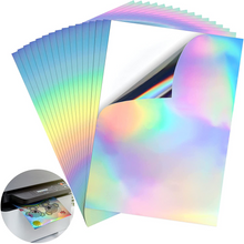 Load image into Gallery viewer, Holographic Printable Self Adhesive Vinyl
