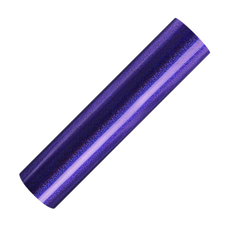 Holographic Adhesive Sparkle Vinyl - Purple