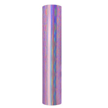 Load image into Gallery viewer, Holographic Brushed Adhesive Vinyl -Purple Pink
