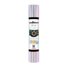 Load image into Gallery viewer, Holographic Glossy Rainbow Craft Vinyl - Matte Rainbow Silver

