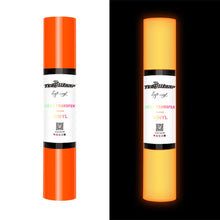 Load image into Gallery viewer, Glow In The Dark Heat Transfer Vinyl - Neon Orange
