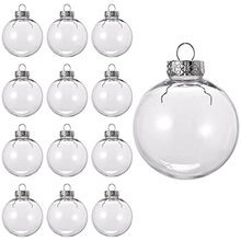 Load image into Gallery viewer, Clear Fillable Christmas Baubles
