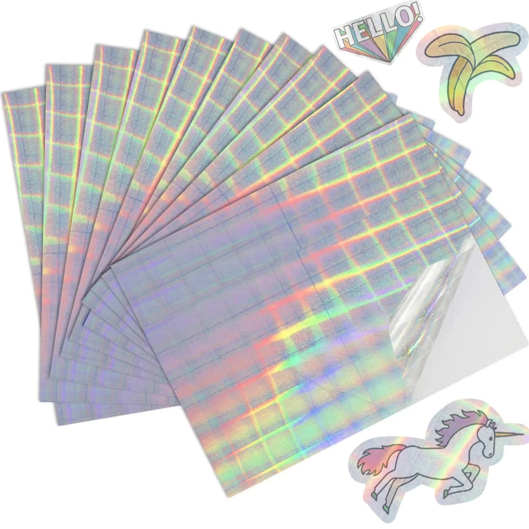 Textured Holographic Printable Self Adhesive Vinyl