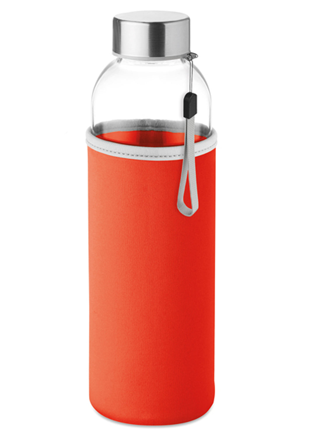 Glass Bottle with Neoprene Cover - 6 Colors Available