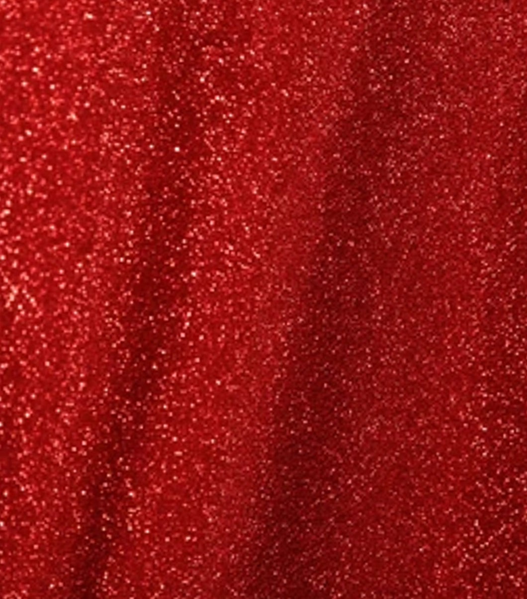 Red Glitter Scuba