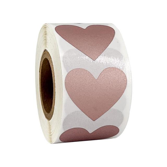 Heart Shaped Scratch Off Stickers – Quality Control Sale – Indi & Oak