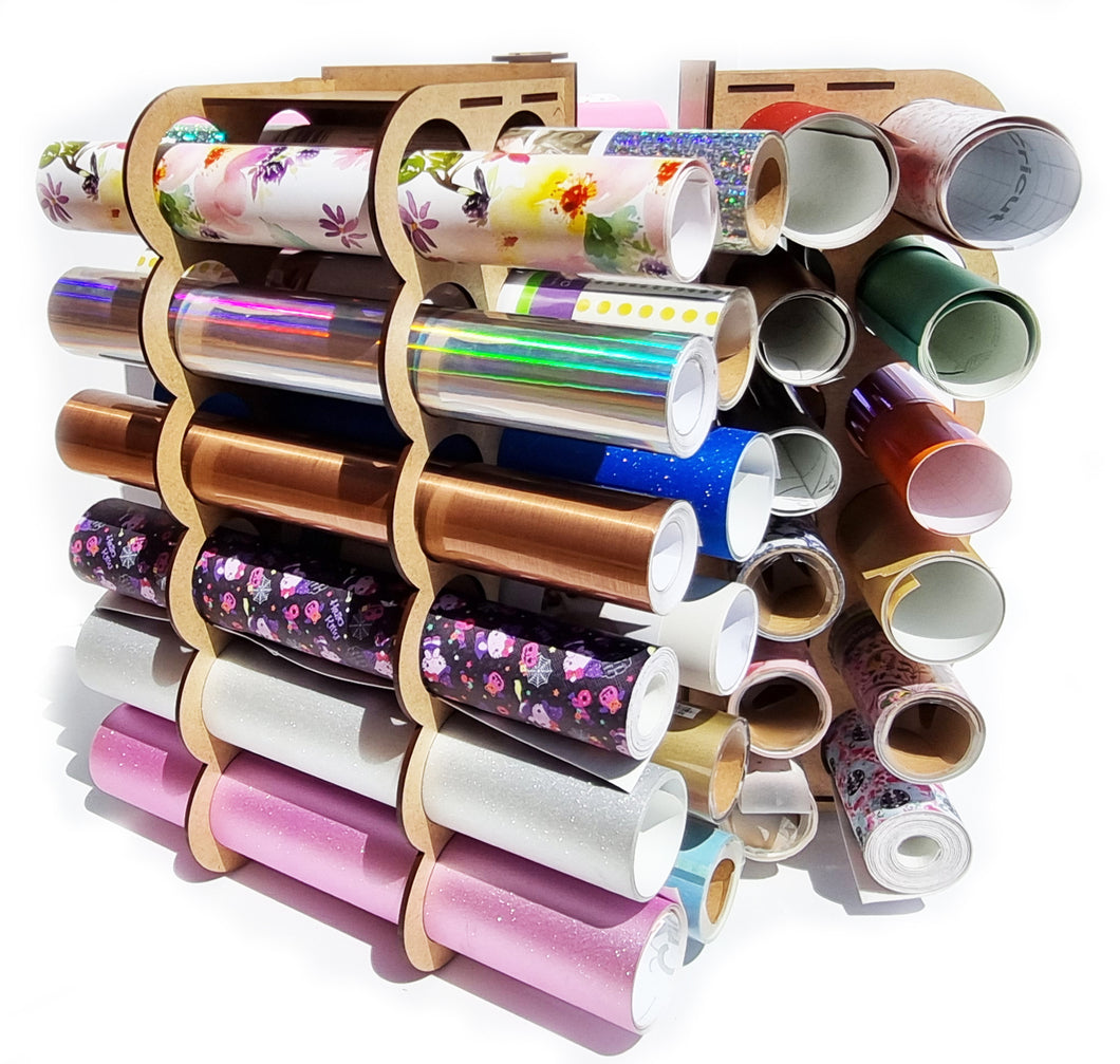 Vinyl Storage Unit – Organize and Display Your Craft Vinyl Neatly