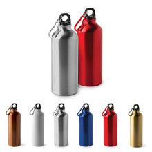Load image into Gallery viewer, Gold Aluminium Water Bottle – Lightweight Reusable Drink Bottle 750 ml

