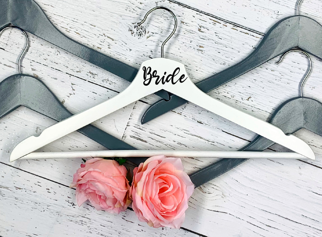 Wooden Bridal Hangers