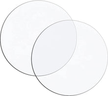 Load image into Gallery viewer, Clear Acrylic Milestone / Coaster Discs – Customizable 100% Virgin Cast Acrylic

